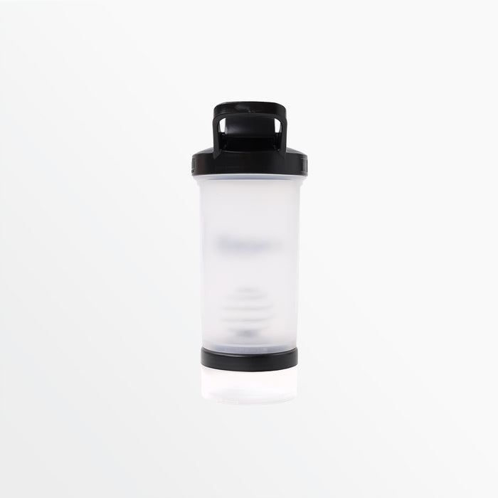 Capelli 16 OZ SHAKER BOTTLE WITH BOTTOM STORAGE CONTAINER