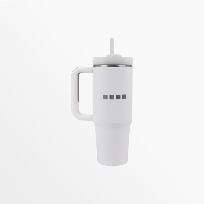 Capelli 30 OZ INSULATED TRAVEL CUP WITH HANDLE White