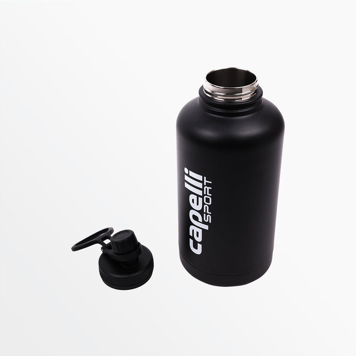 Capelli 64 OZ SPORT SCREW CAP WIDE MOUTH STAINLESS STEEL WATER BOTTLE