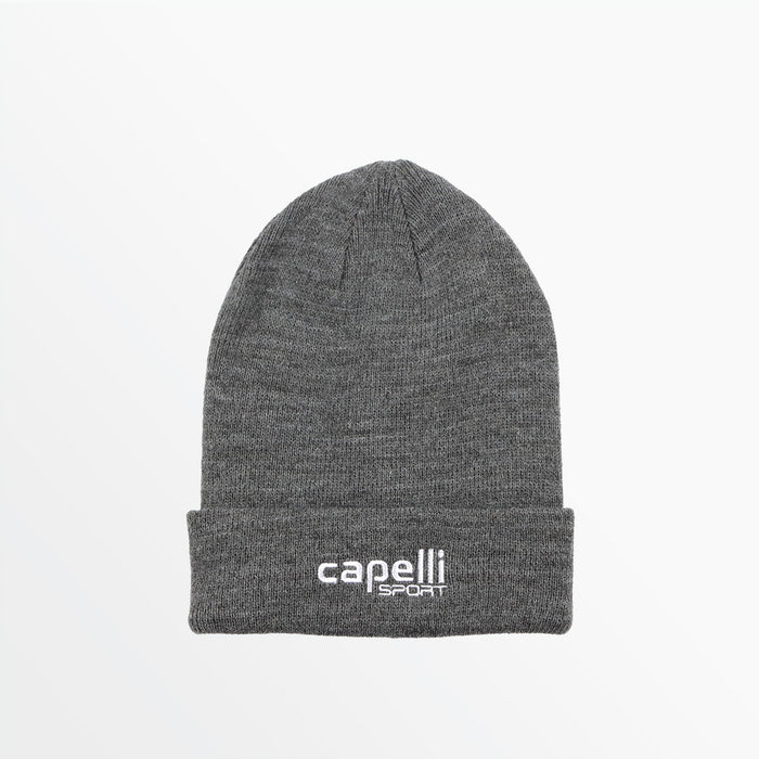 capelli ADULT BRANDED CUFF BEANIE Dark Heather Grey