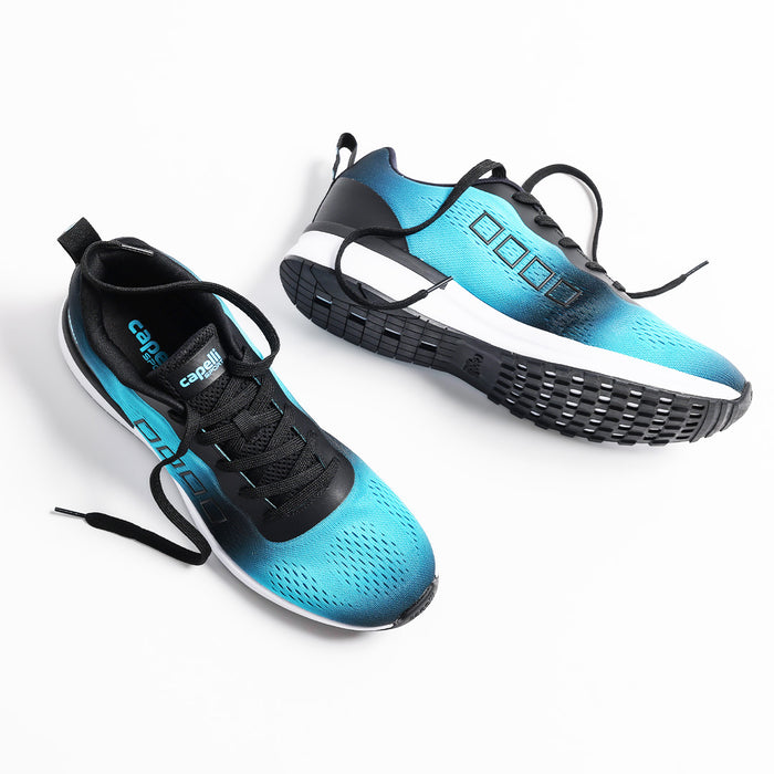 Capelli ADULT CS FLASH RUNNING SHOE Black Turquoise