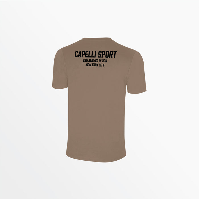 Capelli ADULT UNISEX CS ESTABLISHED TEE Desert Brown