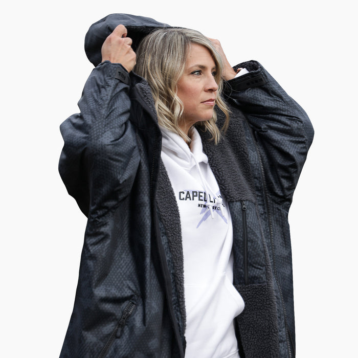 Capelli ADULT UNISEX GEO CAMO SPECTATOR BLANKET JACKET