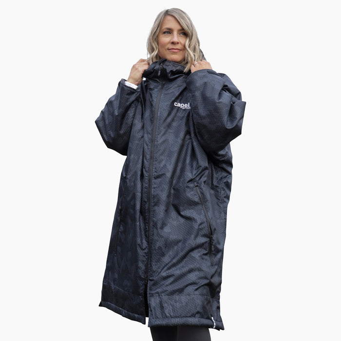 capelli ADULT UNISEX GEO CAMO SPECTATOR BLANKET JACKET