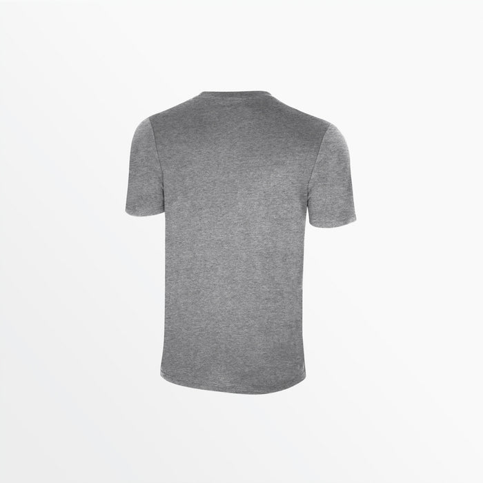 Capelli ADULT UNISEX TONAL CREW NECK TEE Light Heather Grey