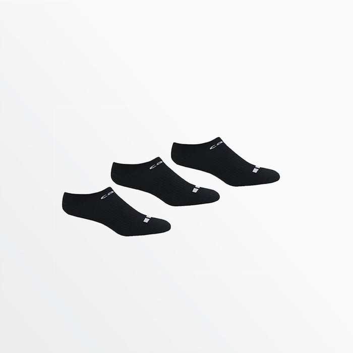 capelli BASICS CS-COOL LIGHTWEIGHT NO SHOW SOCKS Black