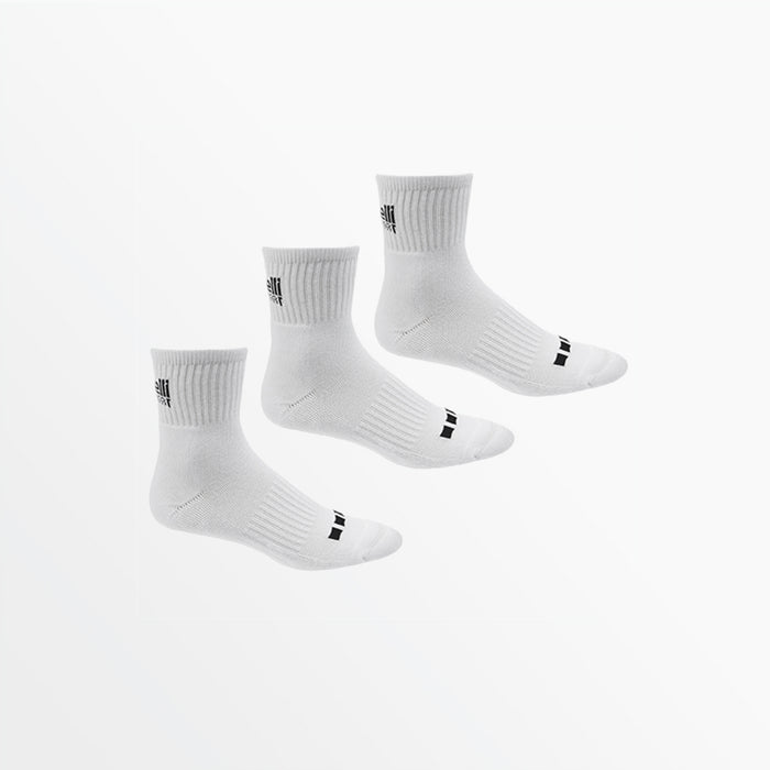 capelli BASICS CS-COOL LIGHTWEIGHT QUARTER TOP SOCKS White