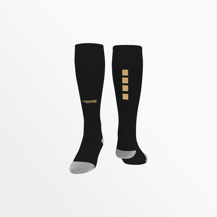 capelli 4-CUBE MATCH SOCKS Black Bright Gold
