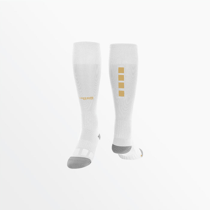capelli 4-CUBE MATCH SOCKS White Bright Gold