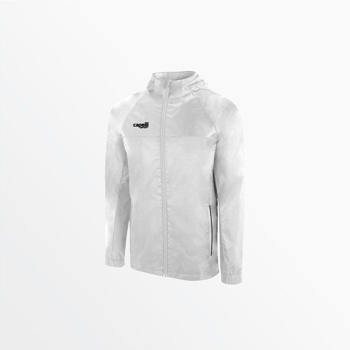 capelli ADULT BASICS ALL WEATHER JACKET White