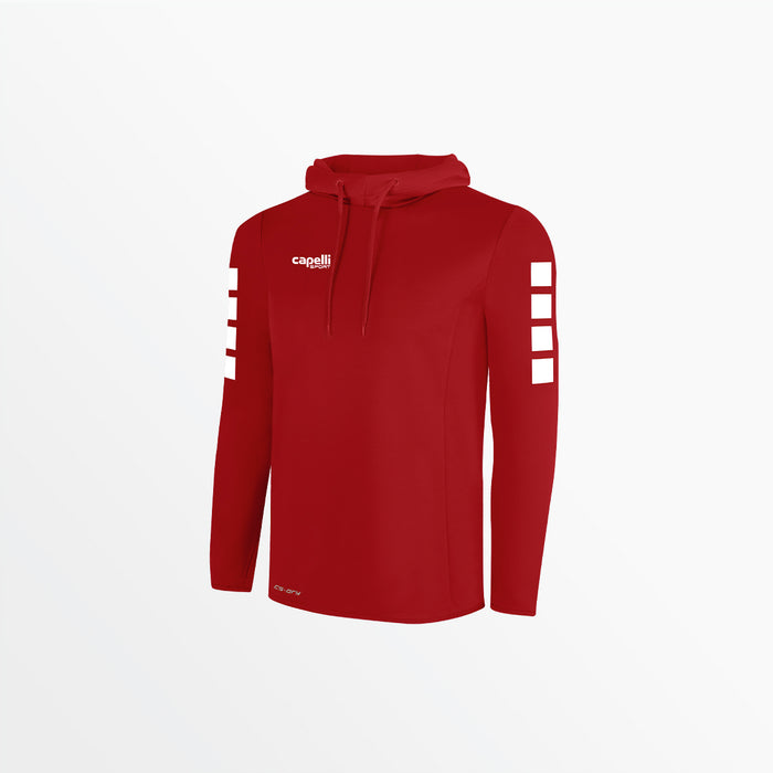 capelli ADULT BASICS I HOODED TRAINING TOP Red