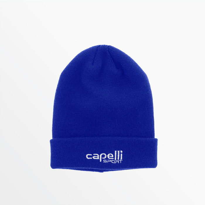 capelli ADULT BRANDED CUFF BEANIE Royal Blue