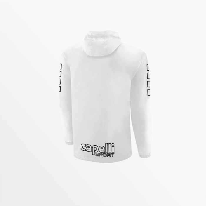 Capelli ADULT CLASSIC PACKABLE WINDBREAKER White