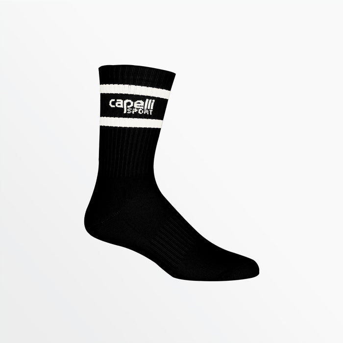 capelli ADULT CS BASICS TUBE CREW SOCK Black
