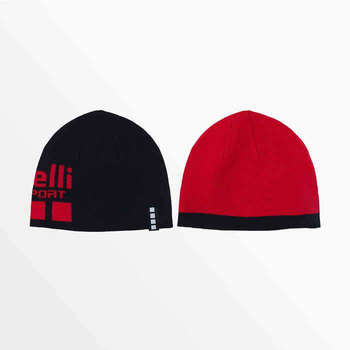 Capelli ADULT CS REVERSIBLE BEANIE Black Red