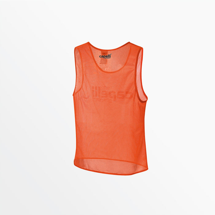 Capelli ADULT PRACTICE PINNIE Neon Orange