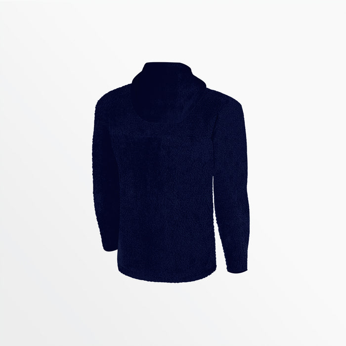 Capelli ADULT QUARTER ZIP SHERPA HOODIE Dark Navy