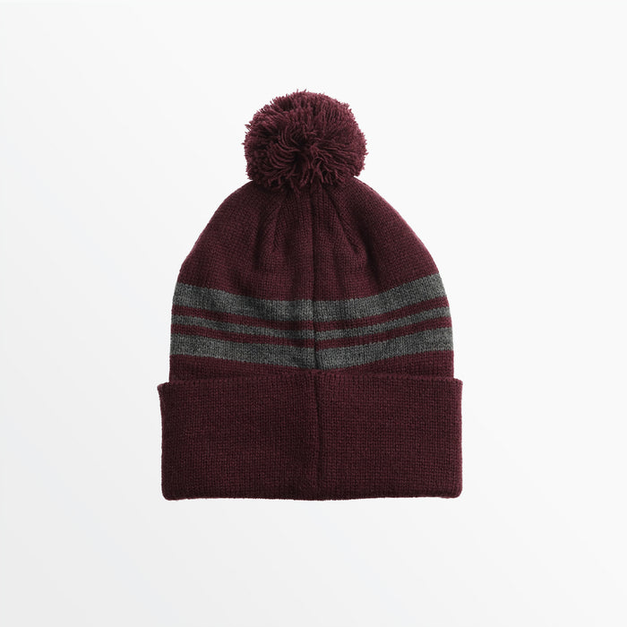 Capelli ADULT STRIPED POM BEANIE