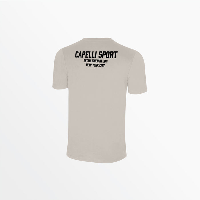 Capelli ADULT UNISEX CS ESTABLISHED TEE Sand