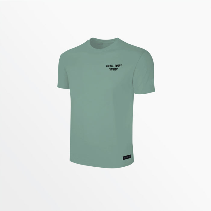 Capelli ADULT UNISEX CS ESTABLISHED TEE Sea Green