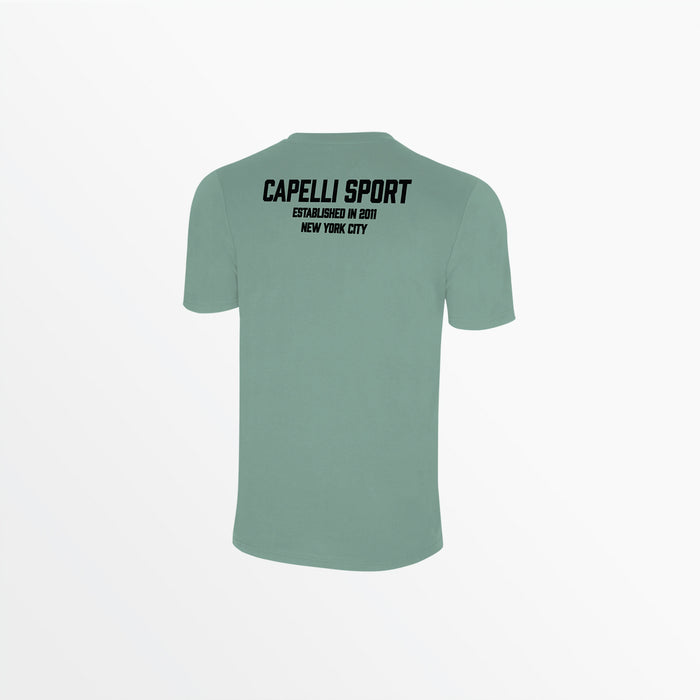 Capelli ADULT UNISEX CS ESTABLISHED TEE Sea Green