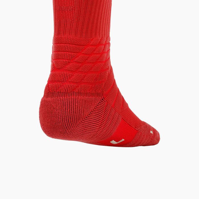 Capelli APEX CS COOL MAX CUSHIONED CREW SOCKS Red
