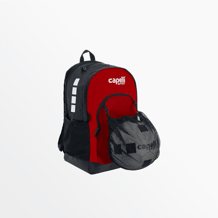 capelli CS ⅠⅠ SOCCER BACKPACK Black Red
