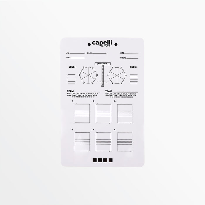 Capelli CS VOLLEYBALL DRY ERASE CLIPBOARD