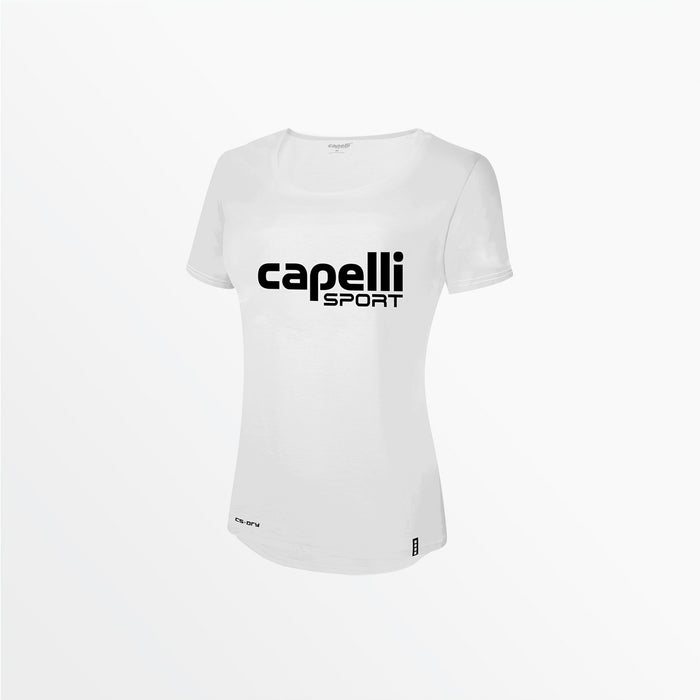 capelli GIRL'S OMBRE LOGO TEE White