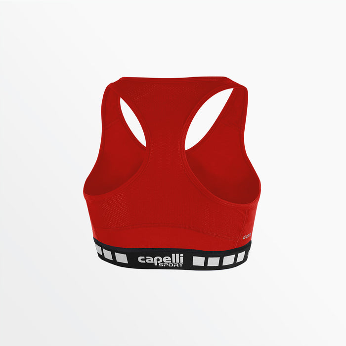 Capelli GIRL'S SPORTS BRA Red