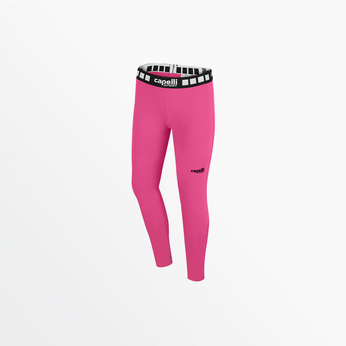capelli GIRL'S WARM PERFORMANCE TIGHTS Pink