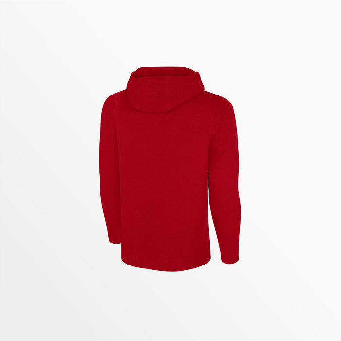 Capelli MEN BASICS FLEECE ZIP UP HOODIE Black Red