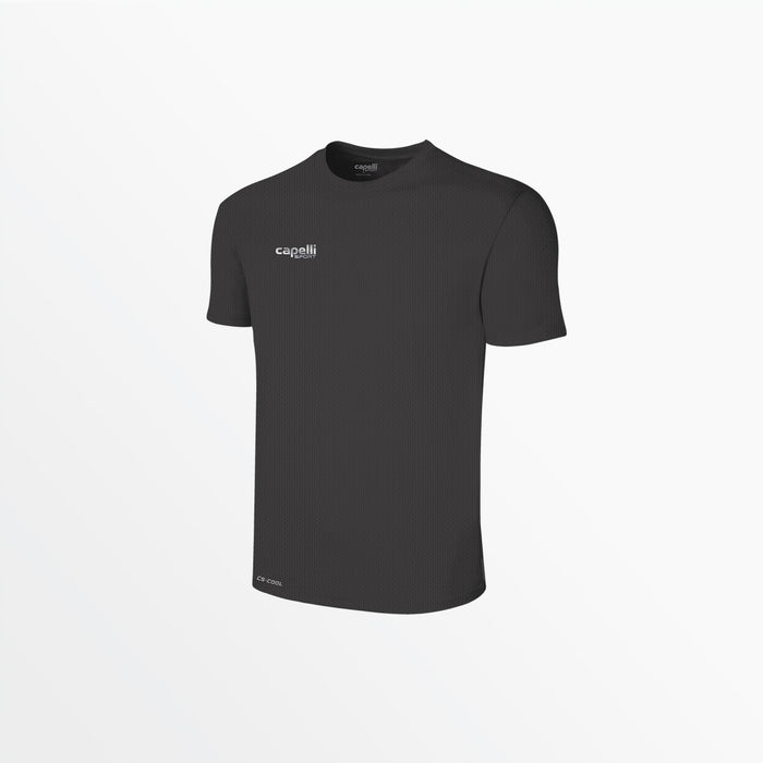 capelli MEN'S BASIC MESH FITNESS TOP Dark Grey