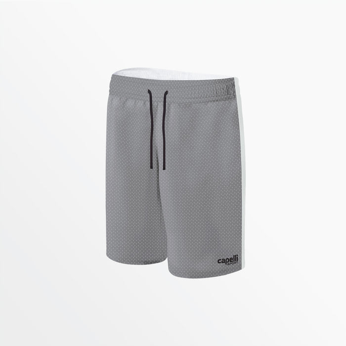 capelli MEN'S BASICS 2-TONE MESH SHORTS Light Grey