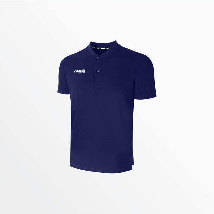 capelli MEN'S BASICS COTTON HENLEY Navy