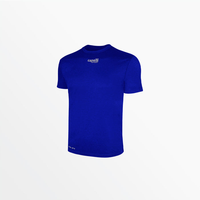Capelli MEN'S BASICS CREW NECK POLY TEE