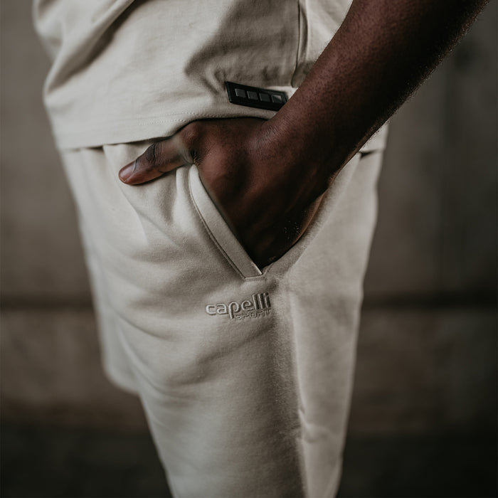 capelli MEN'S BASICS FLEECE SHORTS Sand