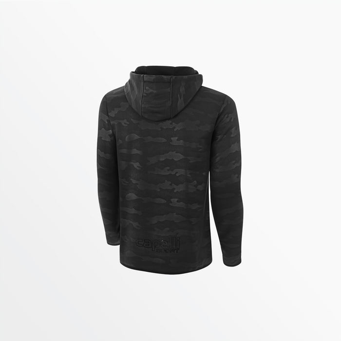 Capelli MEN'S BASICS I CAMO EMBOSSED HOODIE Black
