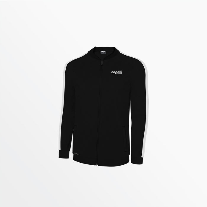 capelli MEN'S BASICS ⅠⅠ BLOCK TRACK JACKET Black