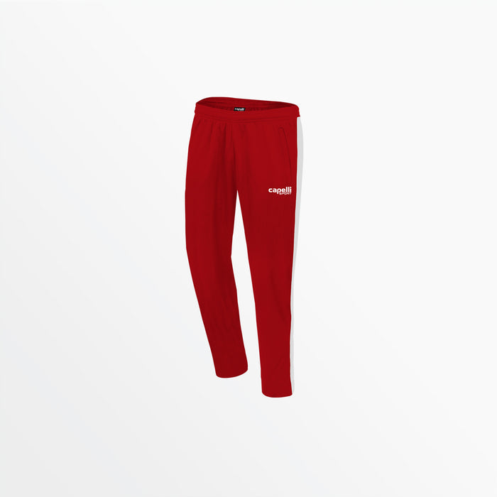 capelli MEN'S BASICS ⅠⅠ BLOCK TRACK PANTS Red