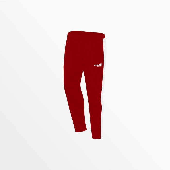 capelli MEN'S BASICS ⅠⅠ BLOCK TRAINING PANTS Red