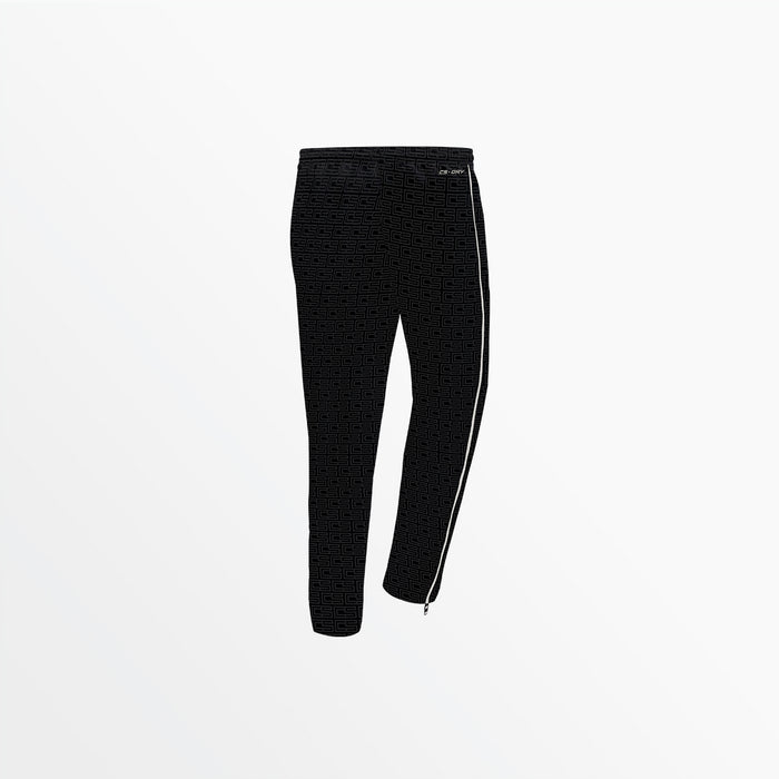 Capelli MEN'S BASICS ⅠⅠ MONOGRAM TRACK PANTS Black