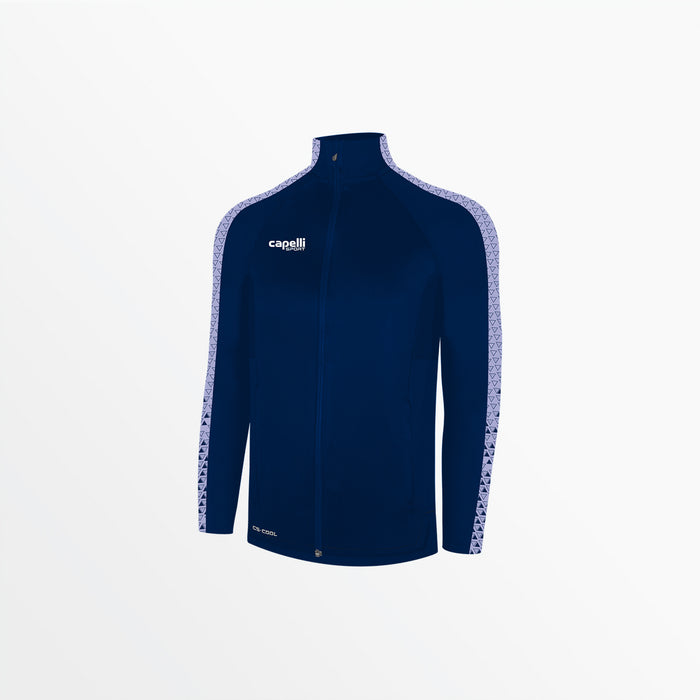 capelli MEN'S BASICS ⅠⅠ TRI TRAINING JACKET Navy