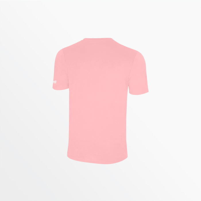 Capelli MEN'S BASICS TEE WITH SLEEVE LOGO Blush