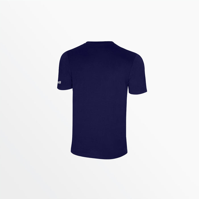 Capelli MEN'S BASICS TEE WITH SLEEVE LOGO Navy