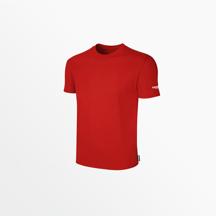 capelli MEN'S BASICS TEE WITH SLEEVE LOGO Red