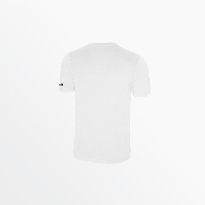Capelli MEN'S BASICS TEE WITH SLEEVE LOGO White