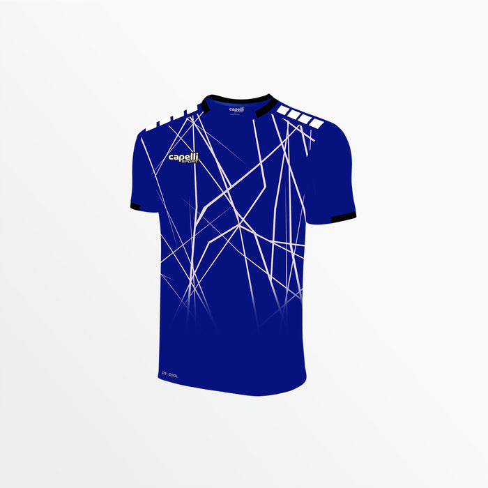 capelli MEN'S CS ⅠⅠⅠ GEO NET JERSEY Royal Blue