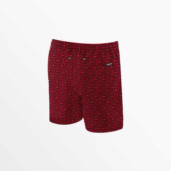 Capelli MEN'S CS MONO SWIM SHORTS - SHORT Red