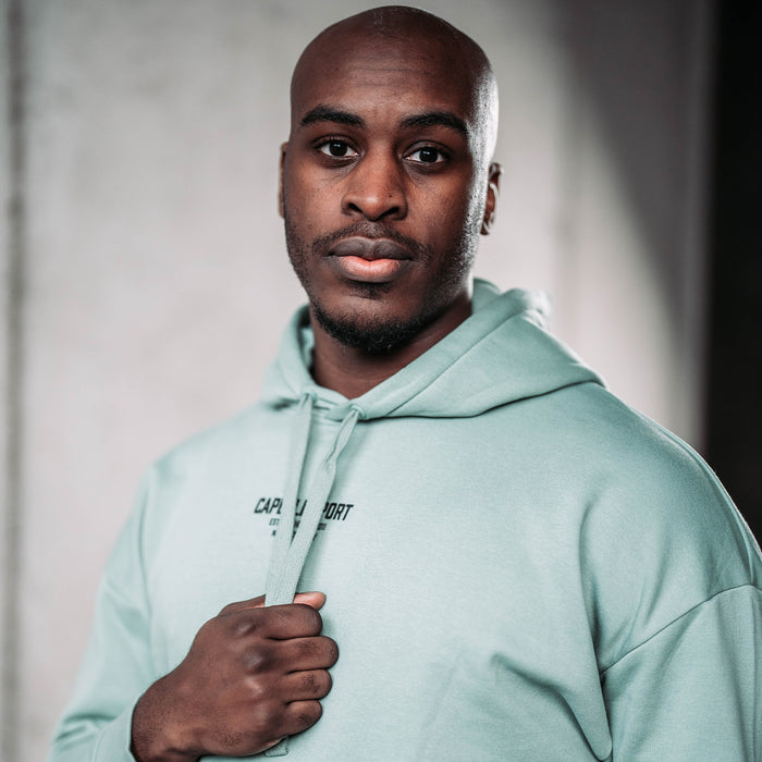capelli MEN'S CS STACK PULLOVER HOODIE Sea Green